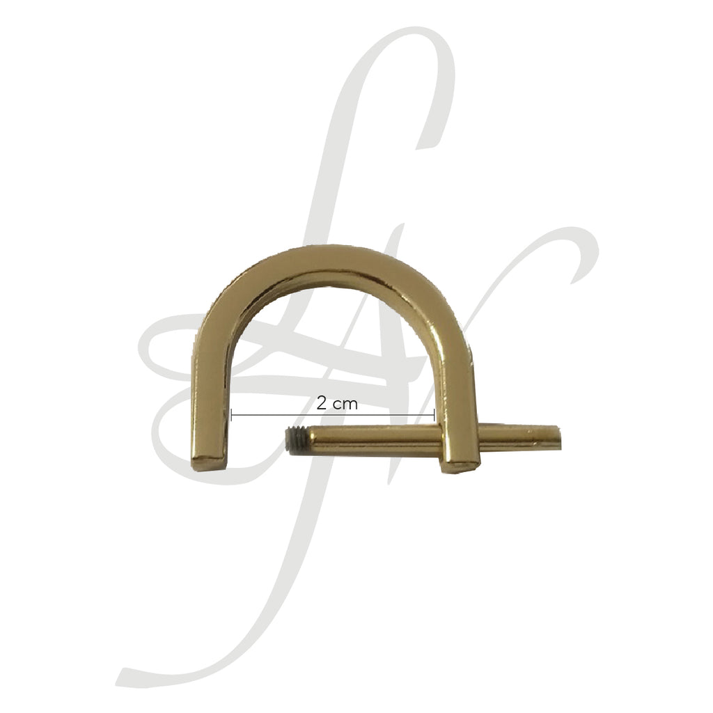 Anello D con vite