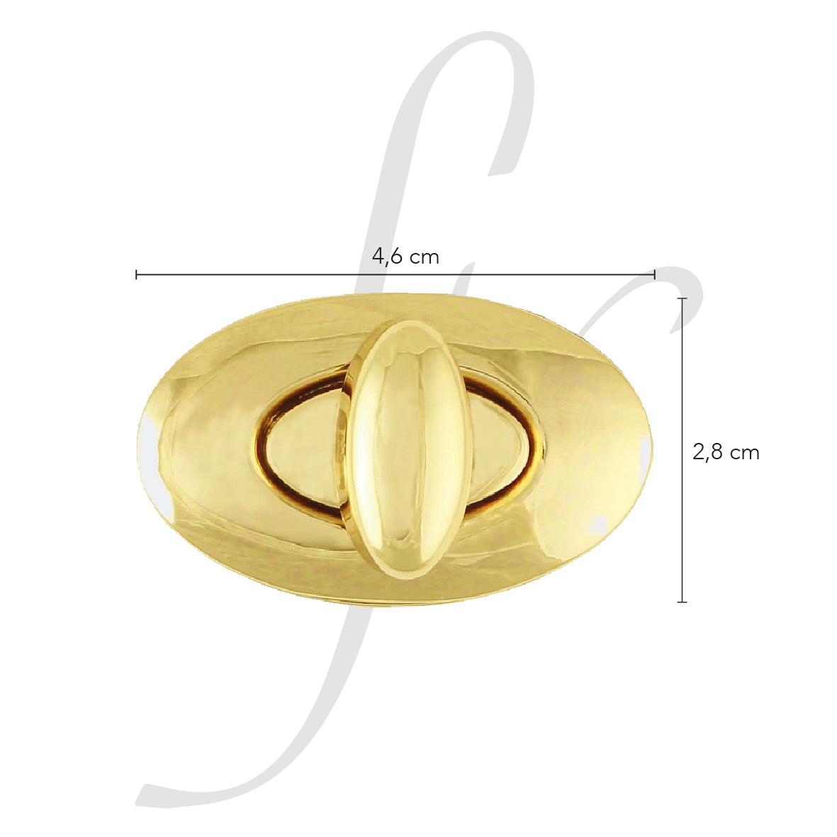 Chiusura girello ovale