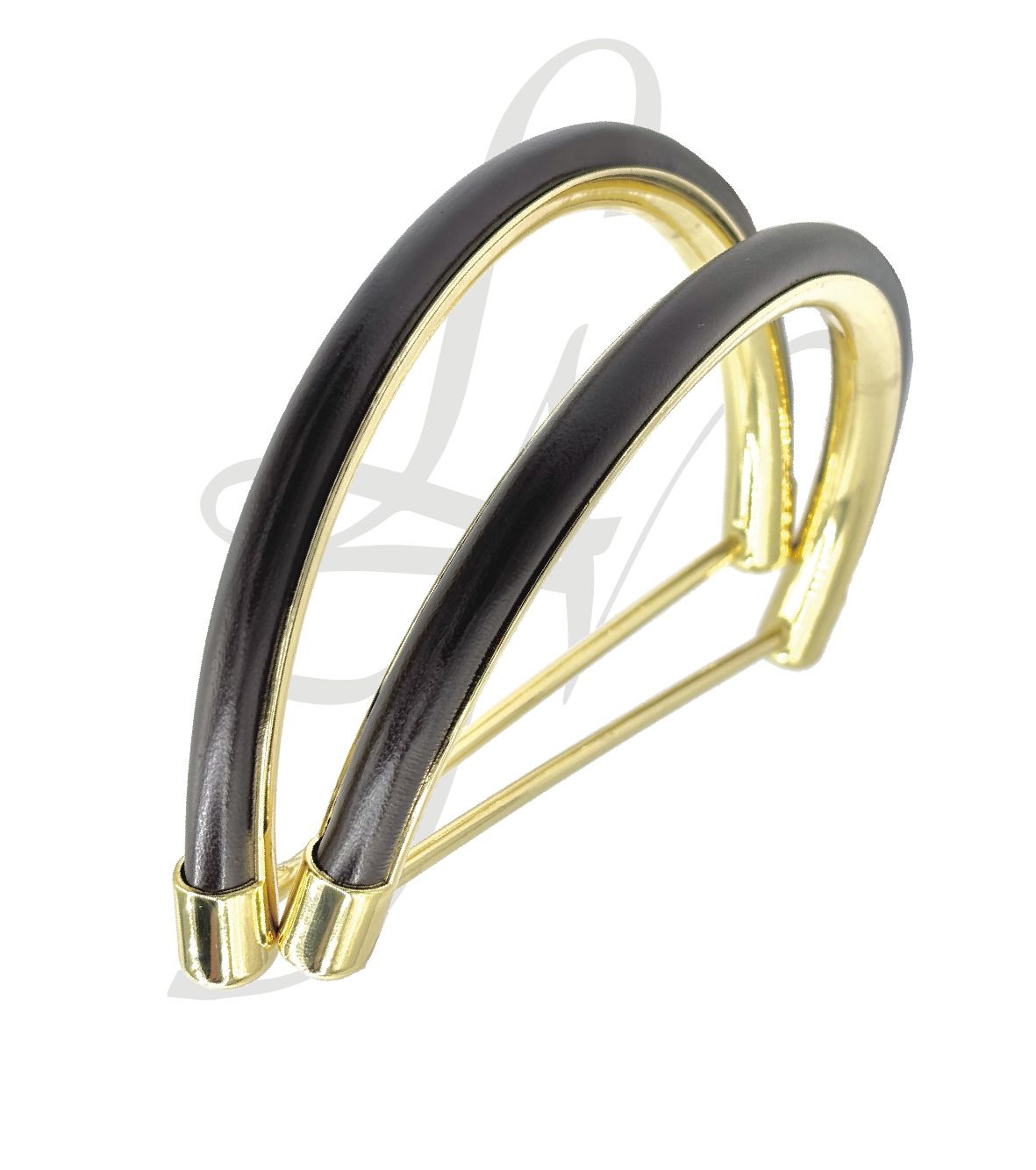 Manici metallico con pelle vari colori