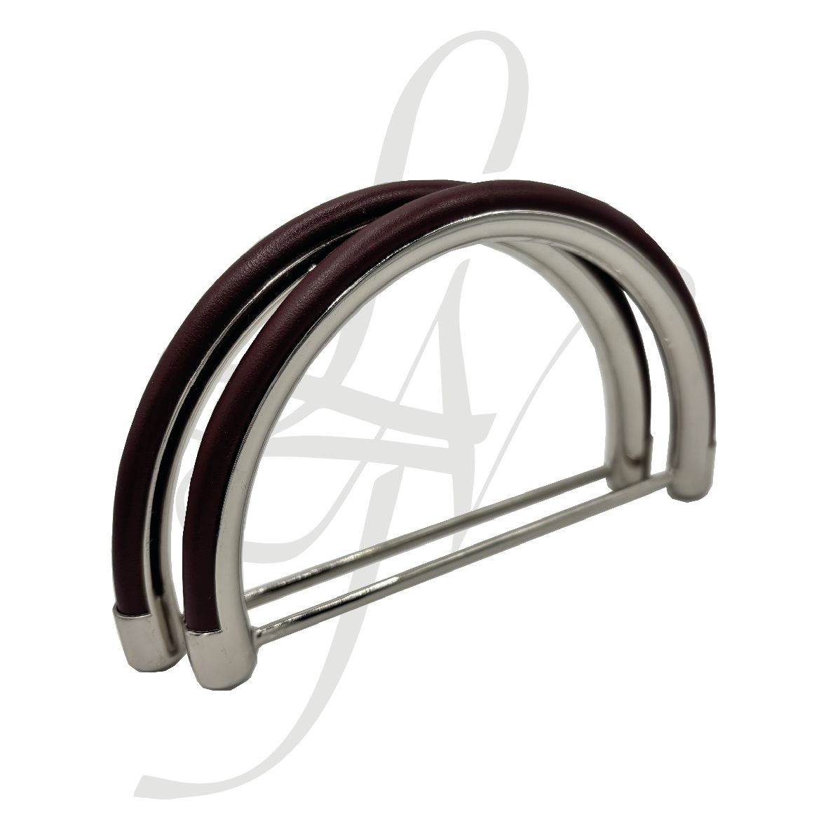 Manici metallico con pelle vari colori