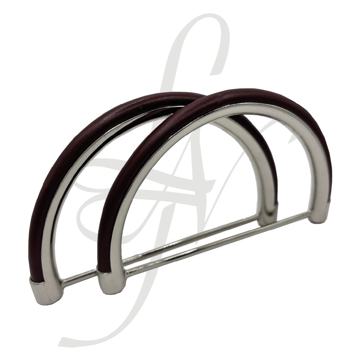 Manici metallico con pelle vari colori