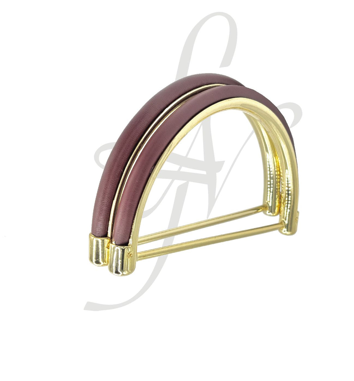 Manici metallico con pelle vari colori