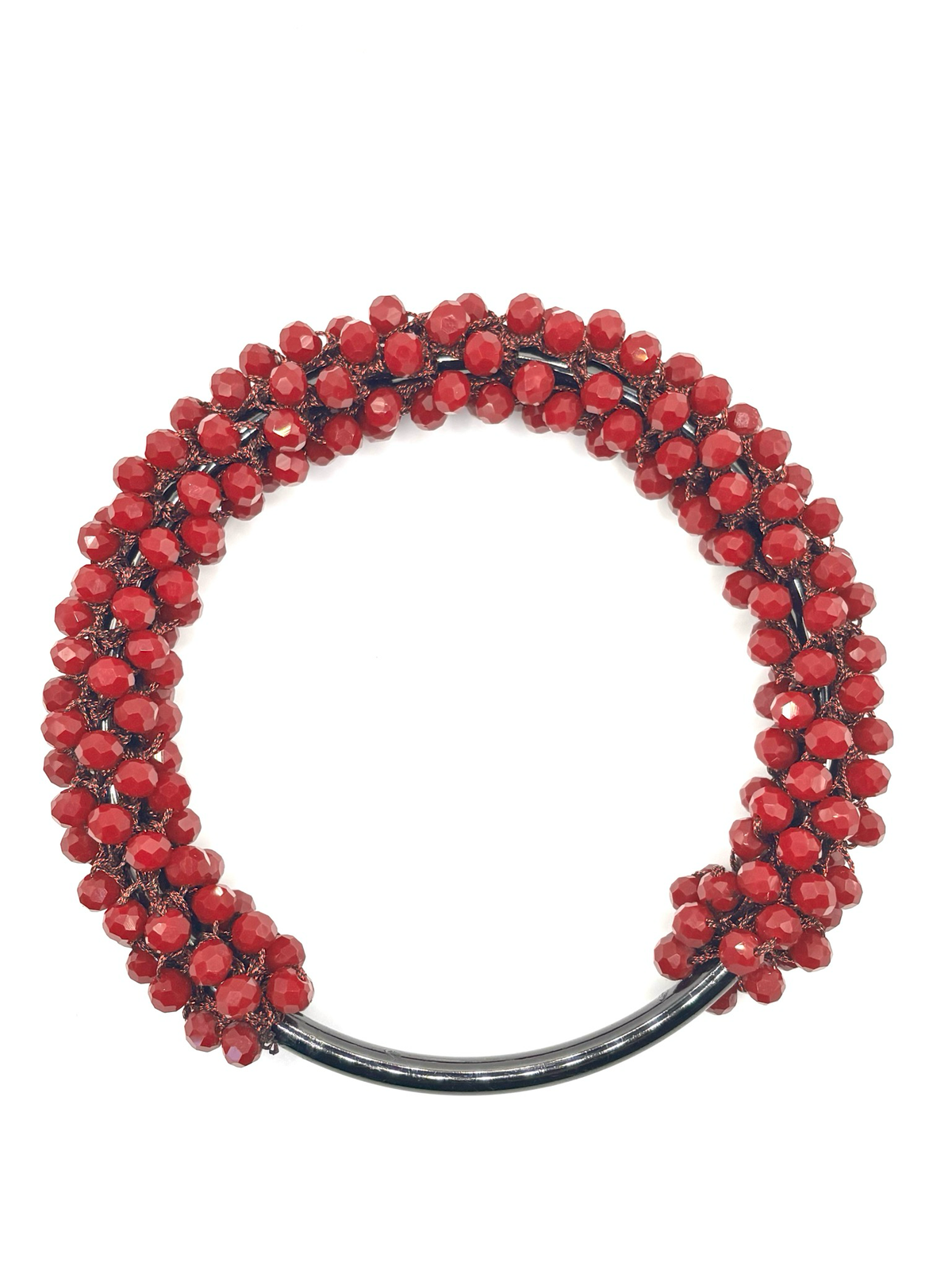 Manico gioiello strass