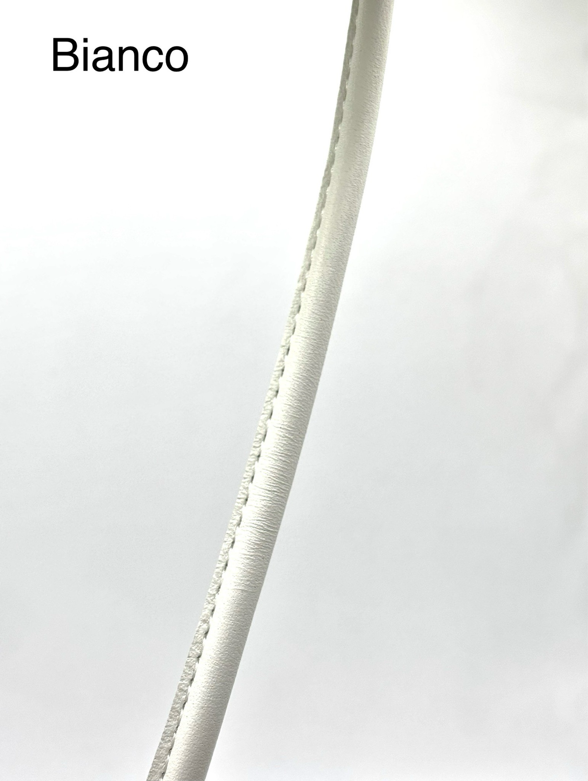 Tubolare in pelle cucito 4mm/8mm
