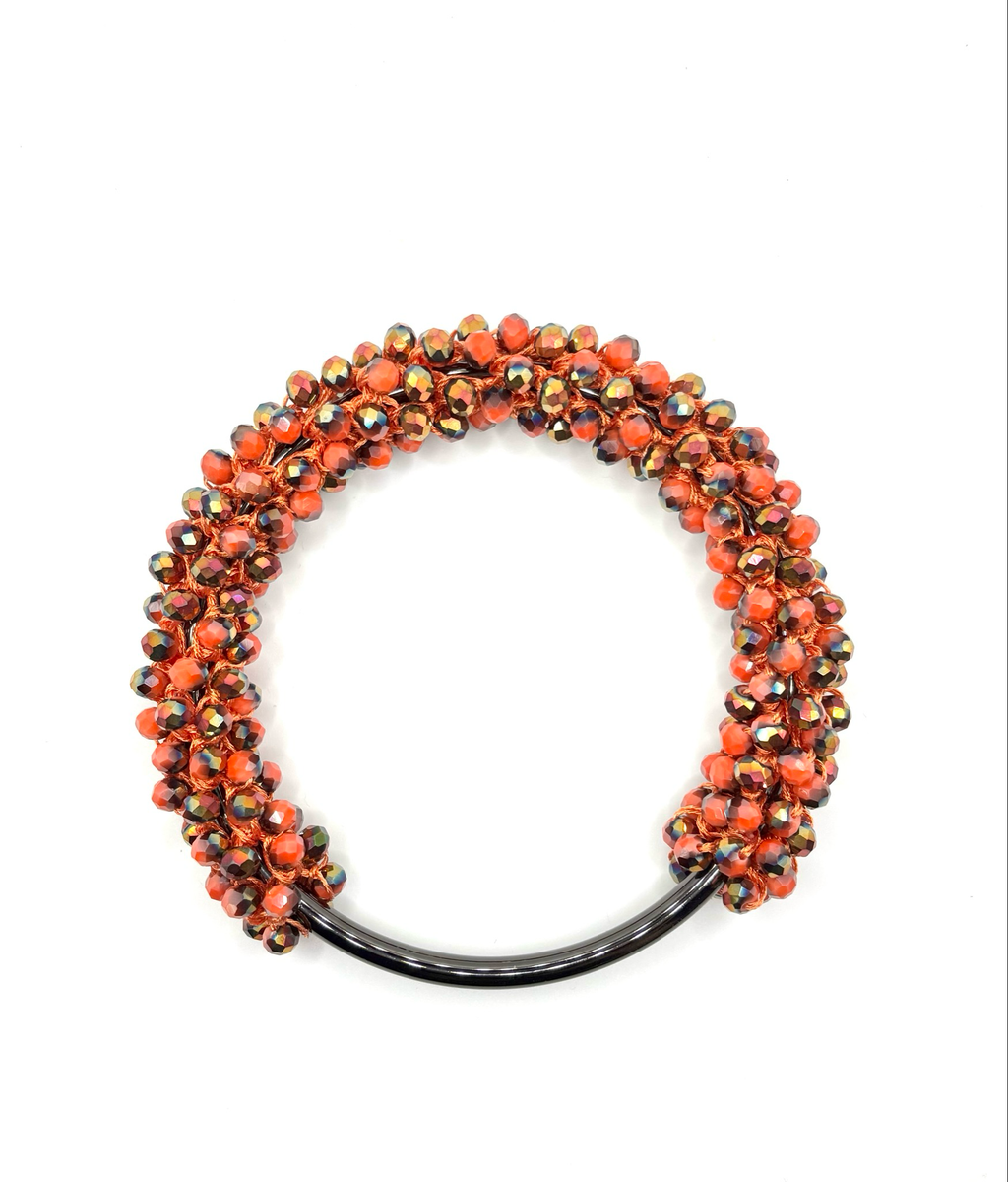 Manico gioiello strass