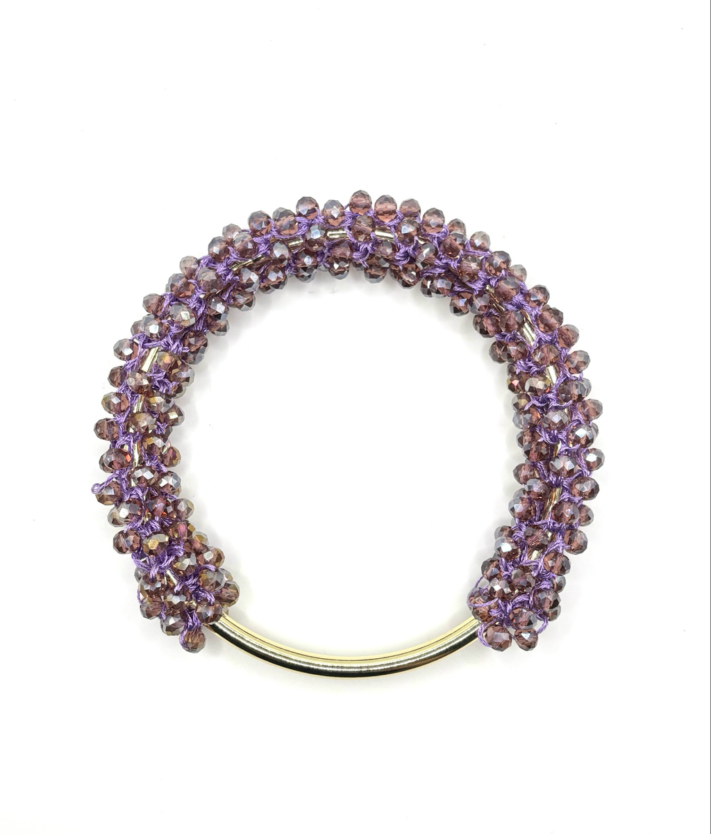 Manico gioiello strass