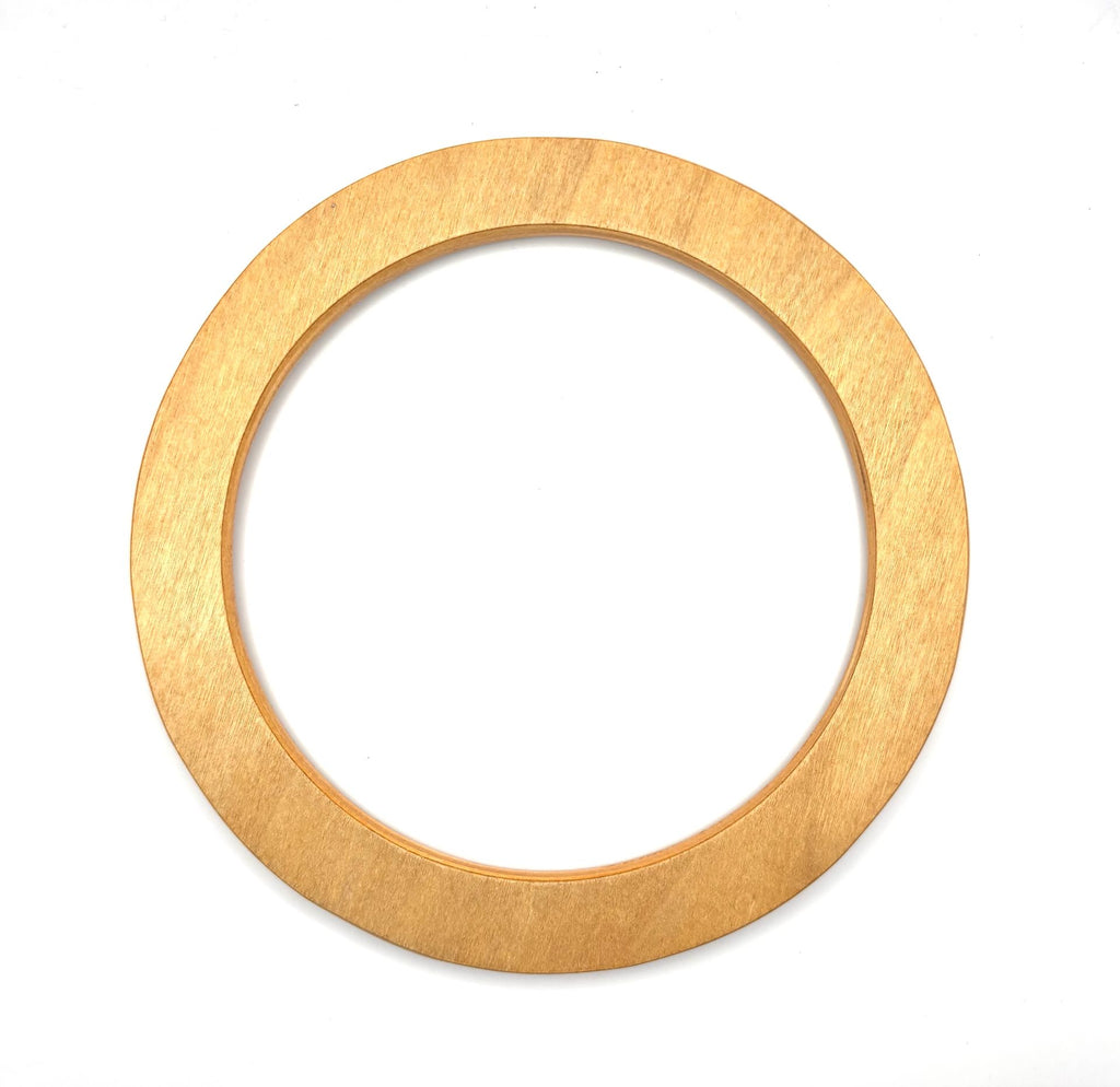 Manico tondo in legno 16cm