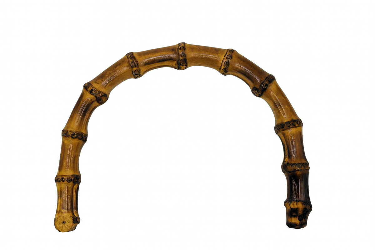 Manico bamboo grande con attacchi
