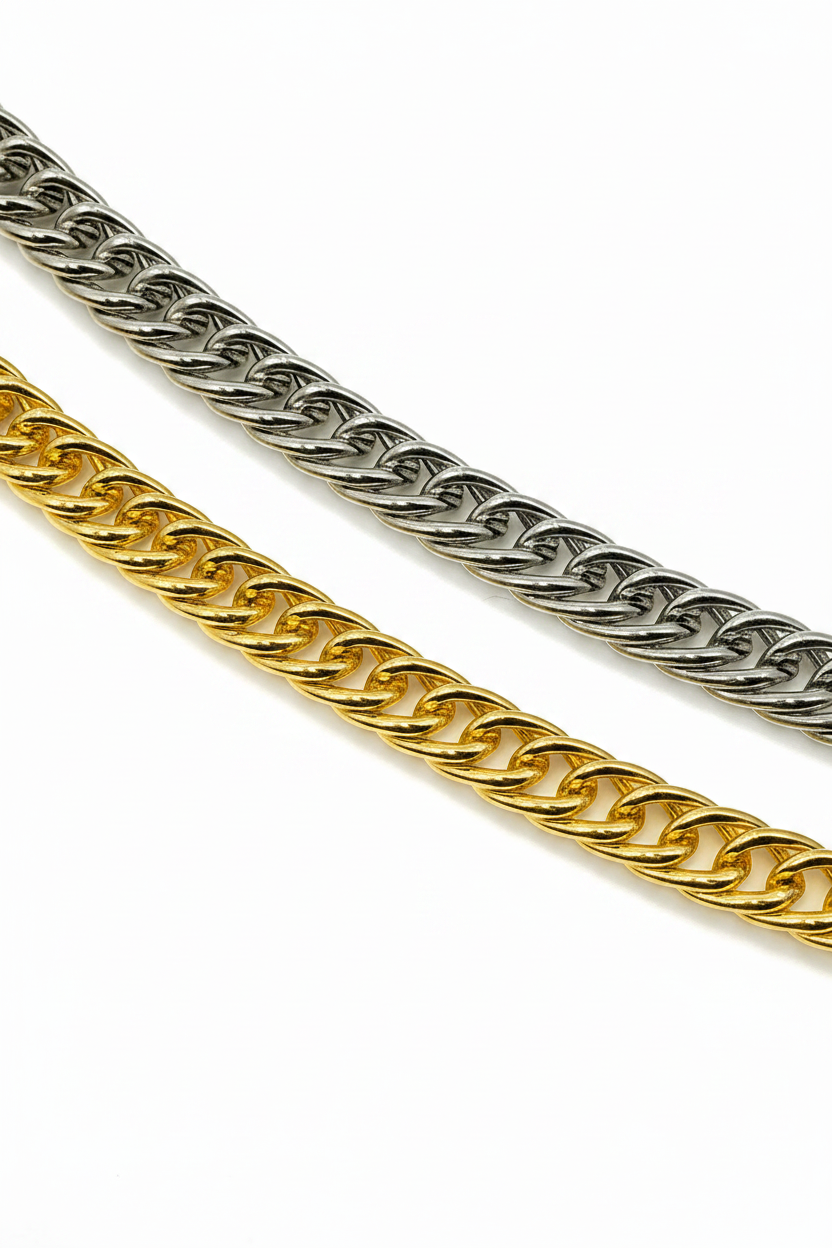 Catena in alluminio doppia 0,9cm