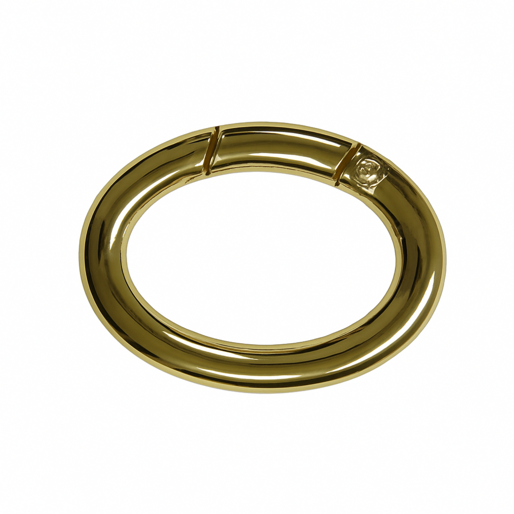 Anello moschettone ovale 25mm