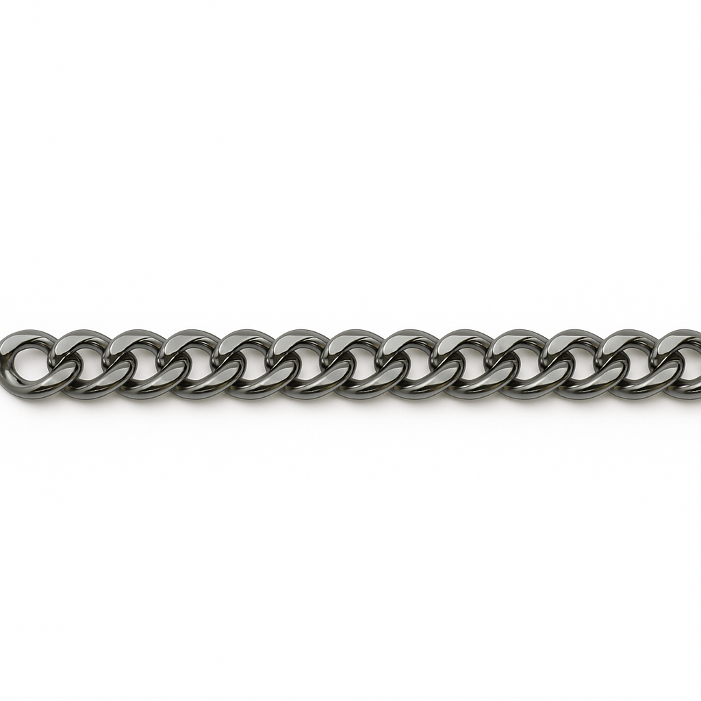 Catena alluminio piatta 1,9cm