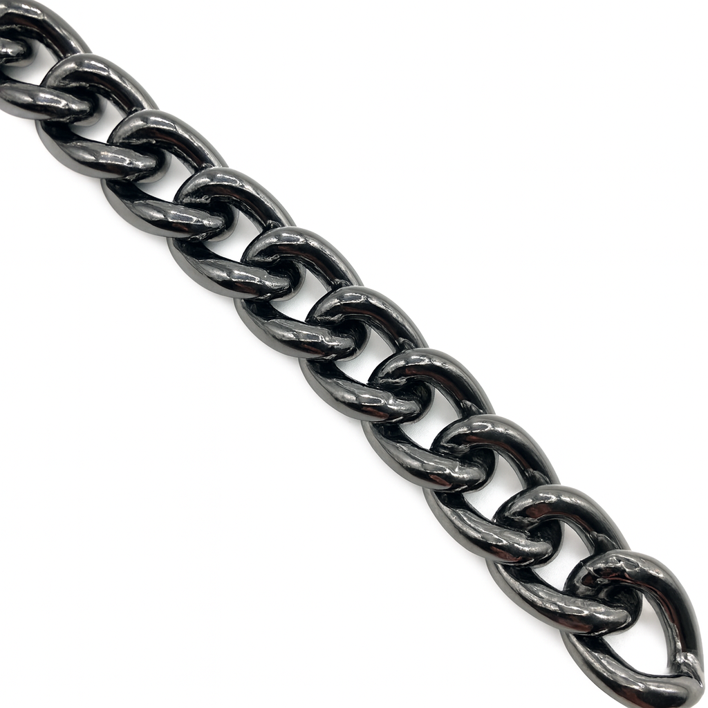 Catena in alluminio stondata 2,3cm