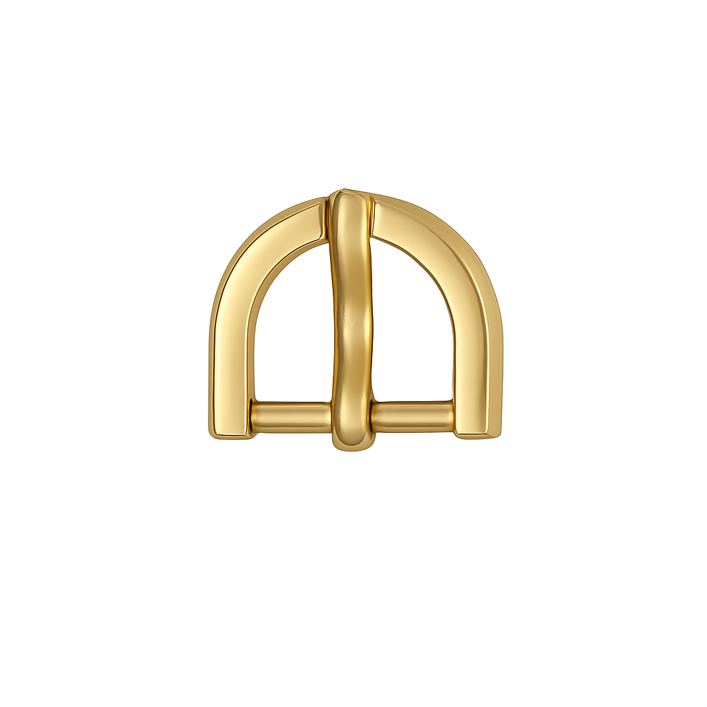 Fibbia 15mm mezzaluna