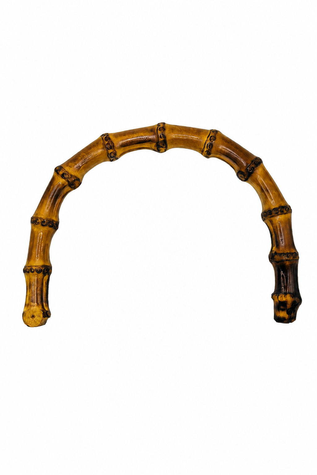 Manico bamboo grande con attacchi