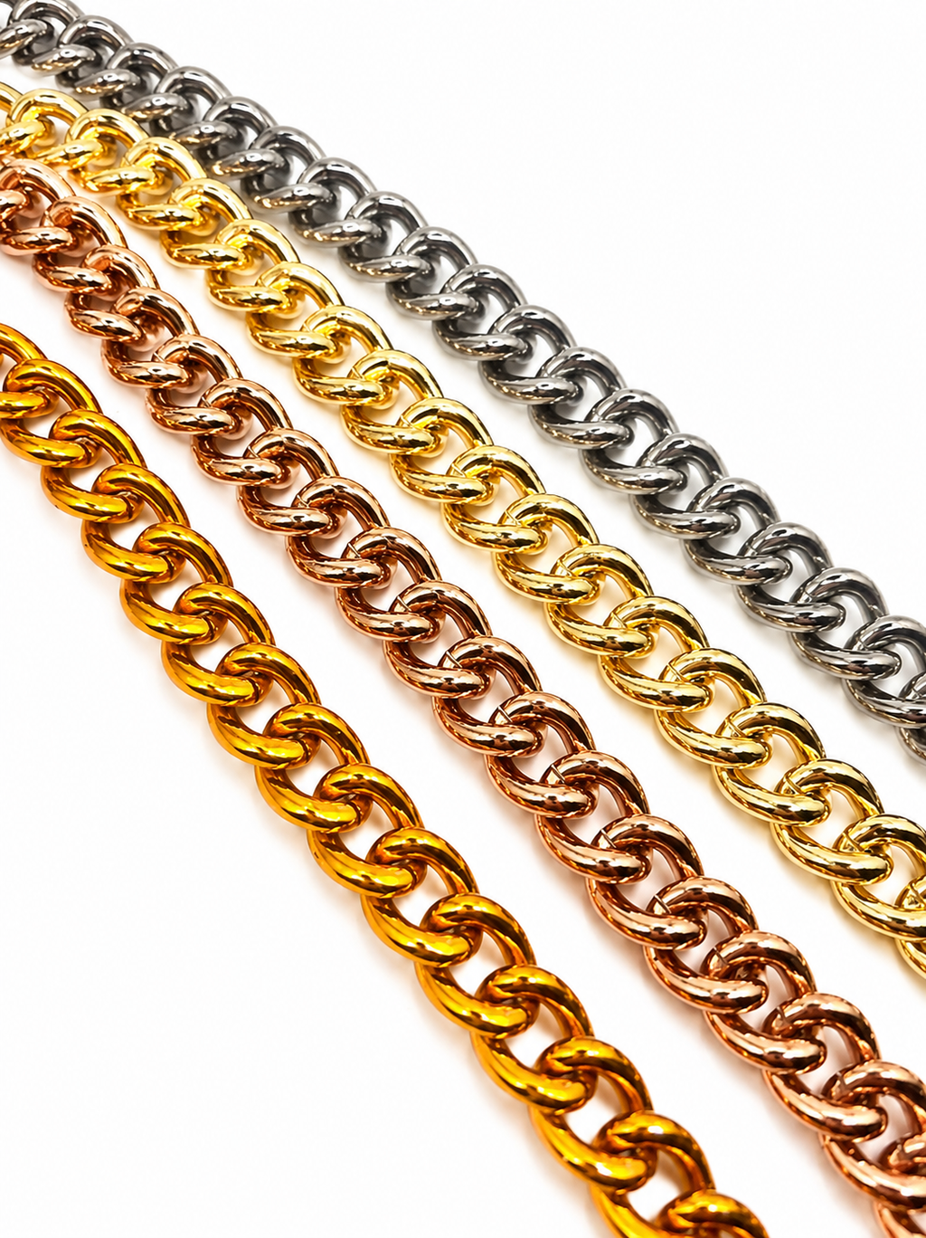Catena in alluminio stondata